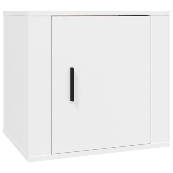 Maison Exclusive - Sängbord 2 st Vit 50x39x47 cm Vit
