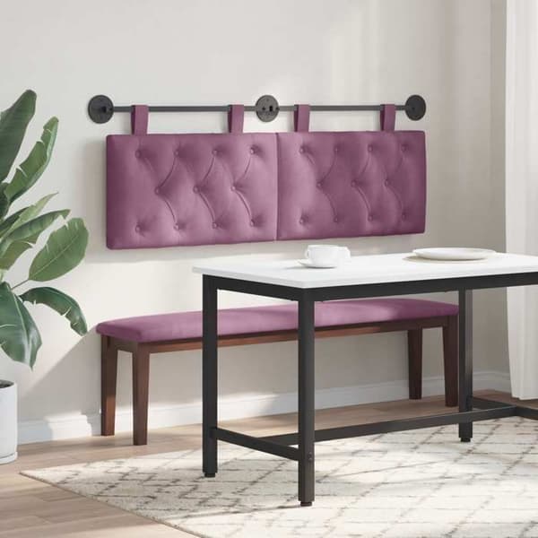 Maison Exclusive - Roosa samettinen seinäpaneeli Lila