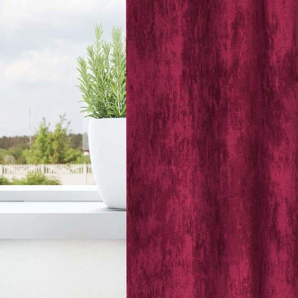 Maison Exclusive - Samettiverhot 2 kpl Bordeaux 140 x 140 cm Sametti