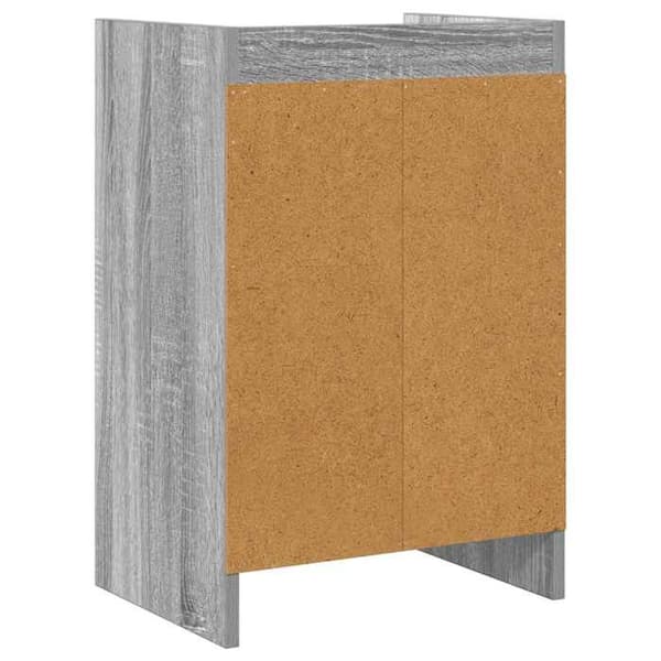 Maison Exclusive - Sängbord 2 st Sonoma grå 40 x 30 x 60 cm
