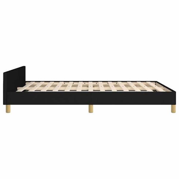 Maison Exclusive - Sengestel uden madras sort 140x200 cm stof