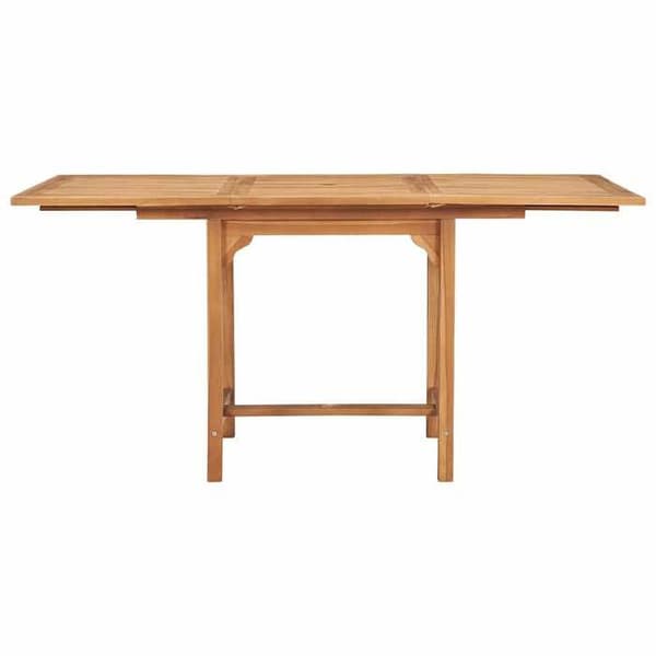 Maison Exclusive - Havegruppe 7 stk Massivt teaktræ