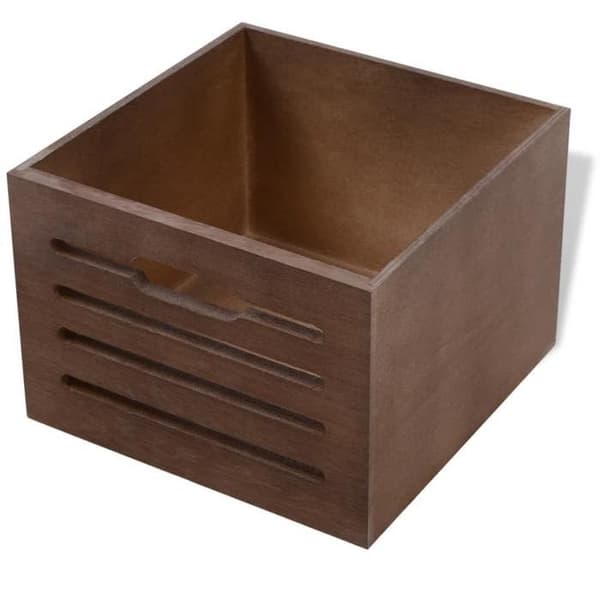 Maison Exclusive - Natbord 2 stk Træ kastanj