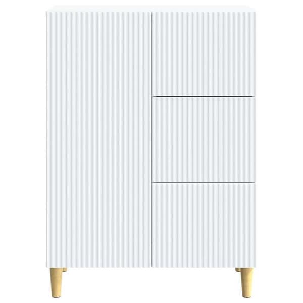 Maison Exclusive - Buffet Hvid 66 x 34,5 x 90 cm Ingeniørtræ