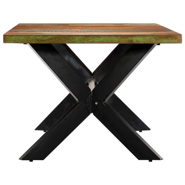 Maison Exclusive - Matbord 200x100x75 cm i solid återvunnet trä