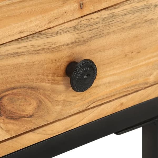 Maison Exclusive - U-formet sidebord 45x30x61 cm i massivt akacietræ