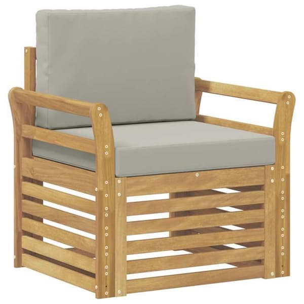 Maison Exclusive - Utomhussoffgrupp i vit polyester