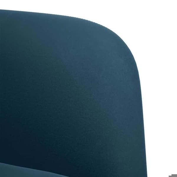 Maison Exclusive - Sofa med chaiselong blå 109 cm fløjl
