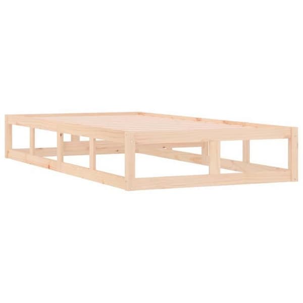 Maison Exclusive - Sengestel uden madras 75x190 cm massivtræ