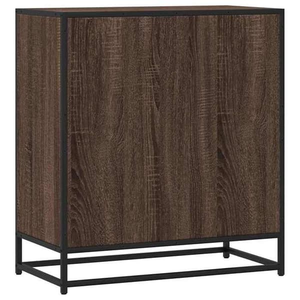 Maison Exclusive - Buffé ek brun 68x35x76 cm ingenjörsträ