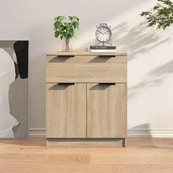 Maison Exclusive - Buffet Eg sonoma 60x30x70 cm Ingeniørtræ
