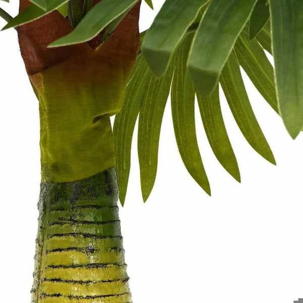 Maison Exclusive - Keinopalmupuu 9 lehteä 65 cm vihreä