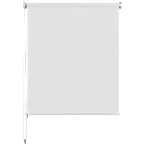 Udendørs rullende opbevaring - EKSKLUSIV HUS - 65 x 140 cm - PEHD - Hvid - Manuel Vit