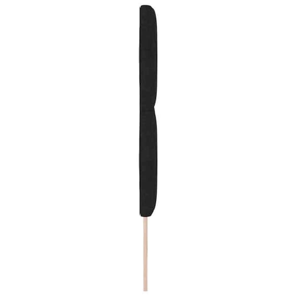 Maison Exclusive - Sort hovedgærde 144 cm stof