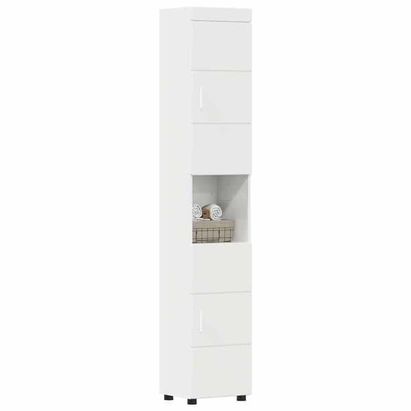 Maison Exclusive - Badrumsskåp Set TULUM Blank Vit Strålande vit