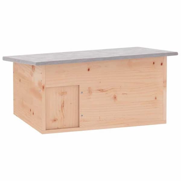 Maison Exclusive - Hytte til pindsvin 45 x 33 x 22 cm Træ
