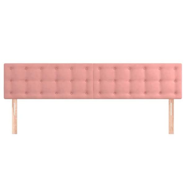 Maison Exclusive - Ruusupäät 180x5x78/88 cm Sametti Ros