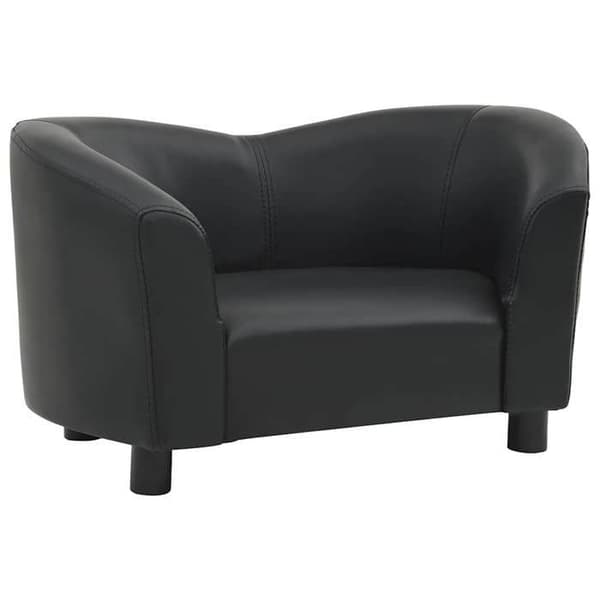 Maison Exclusive - Hundesofa Sort 67x41x39 cm Simililæder Svart