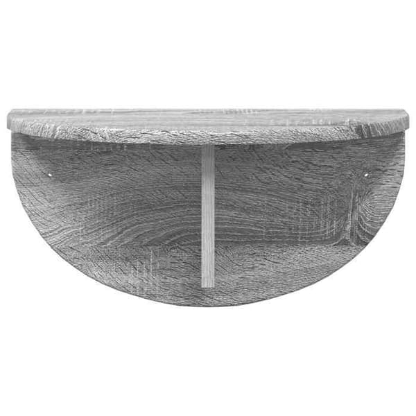 Maison Exclusive - Væghylde 2 stk Grå Sonoma 48 x 24 x 24 cm