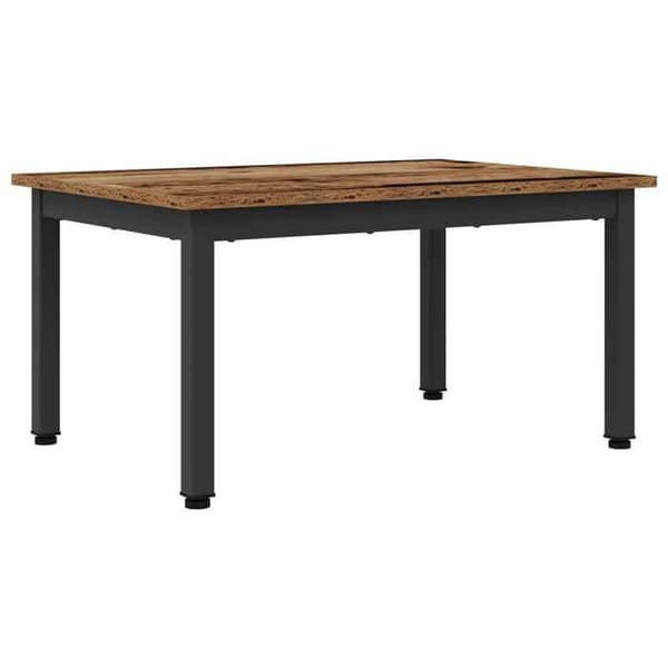 Bord - EKSKLUSIV HUS - 70 x 50 x 36 cm - Ingeniørtræ og metal - Rektangulær - Brun