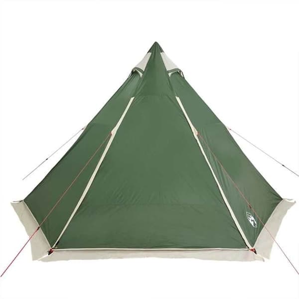 Maison Exclusive - Perheelle tarkoitettu vihreä vedenpitävä tipi-teltta 6 hengelle