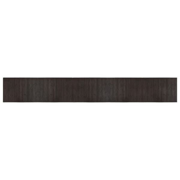 Maison Exclusive - Mörkbrun rektangulär matta 70x500 cm bambu