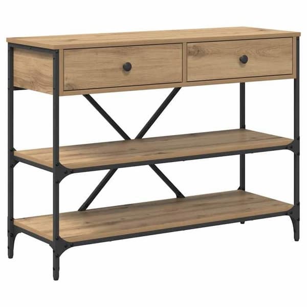 Maison Exclusive - Konsolbord Brun 100 x 34,5 x 75 cm trä brun