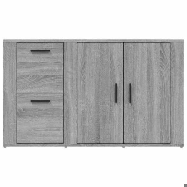 Maison Exclusive - Buffet Sonoma grå 100x33x59,5 cm Ingeniørtræ Grå