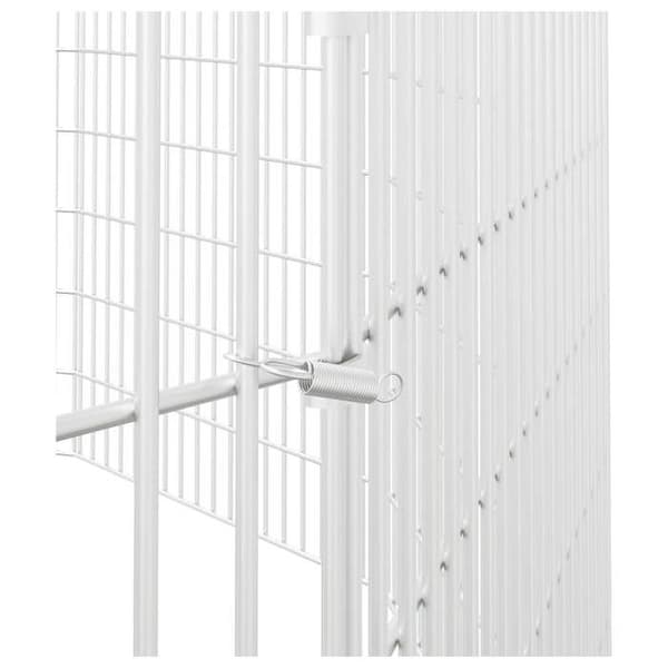 Burar & hängande - Maison Exclusive - 12 paneler 54x80 cm - Galvaniserat järn - Silverfärgad Silver