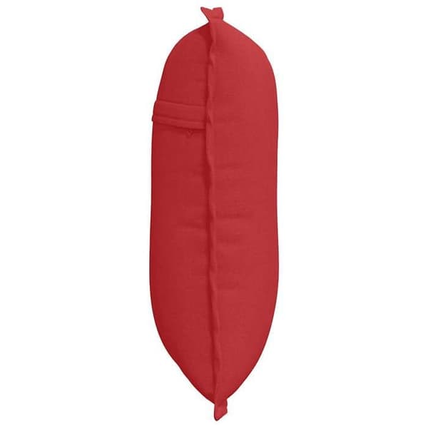 Maison Exclusive - Rød rygpude 50 x 19 x 45 cm stof