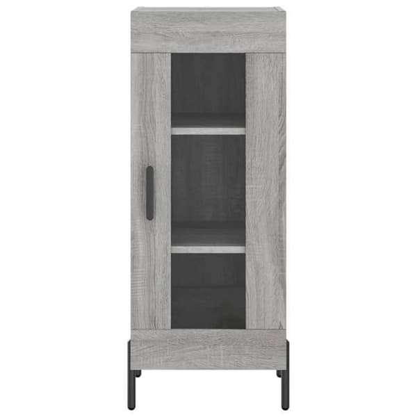 Maison Exclusive - Buffet Sonoma grå 34,5x34x90 cm Ingeniørtræ Grå
