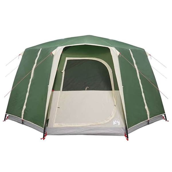 Tältstuga - EXKLUSIV HUS - 6 platser - Grön - Polyester 185T PU - Stålstänger