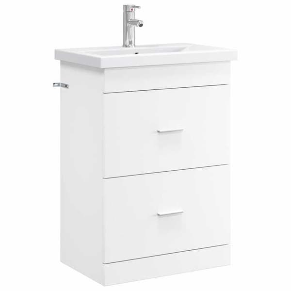 Maison Exclusive - Badeværelsesmøbel sæt Hvid 61 x 40 x 84,5 cm