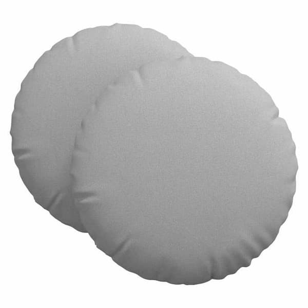 Sittkuddar - EXKLUSIV HEM - Ø60 x 21 cm - 2-pack - Rund - Molngrå Molngrå