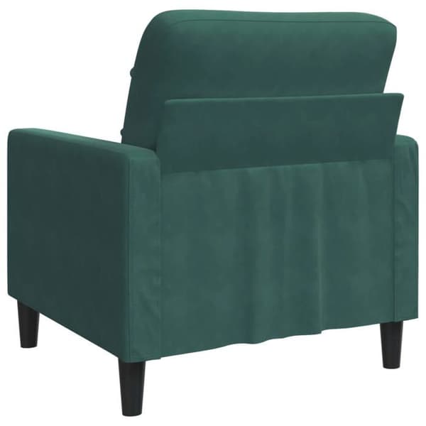 Maison Exclusive - Mörkgrön Fåtölj 60 cm Sammet