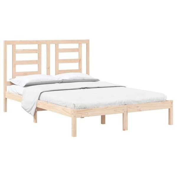 Maison Exclusive - Patja ilman runkoa 140x190 cm massiivipuusta