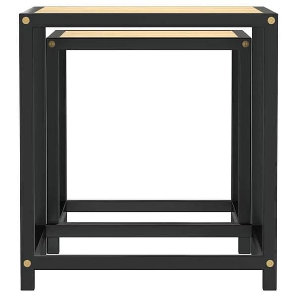 Maison Exclusive - Te borde 2 stk MDF Sonoma eg