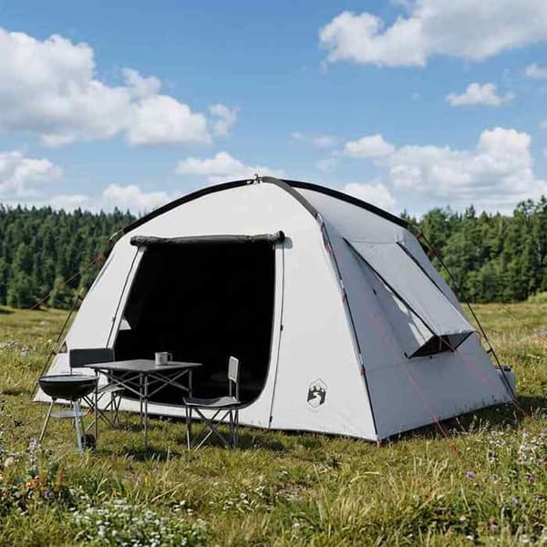 Maison Exclusive - Tältstuga Vit Ockulterande 300 x 210 x 156 cm Polyester