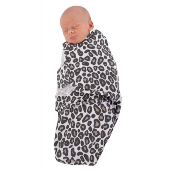 Bo Jungle Swaddled filt Leopard S0 [cm] Flerfärgad