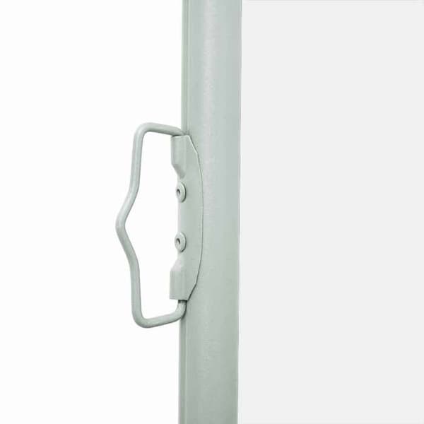 Maison Exclusive - Utdragbart sidotak för patio 140x600 cm Kräm