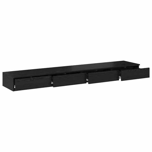 Maison Exclusive - Sengekasser i sort eg 200 x 36,5 x 16,5 cm
