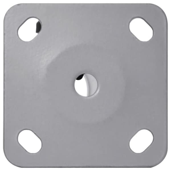 Maison Exclusive - Parasolbas för mast Ø32/34/38 mm silverfärgad stål Silver