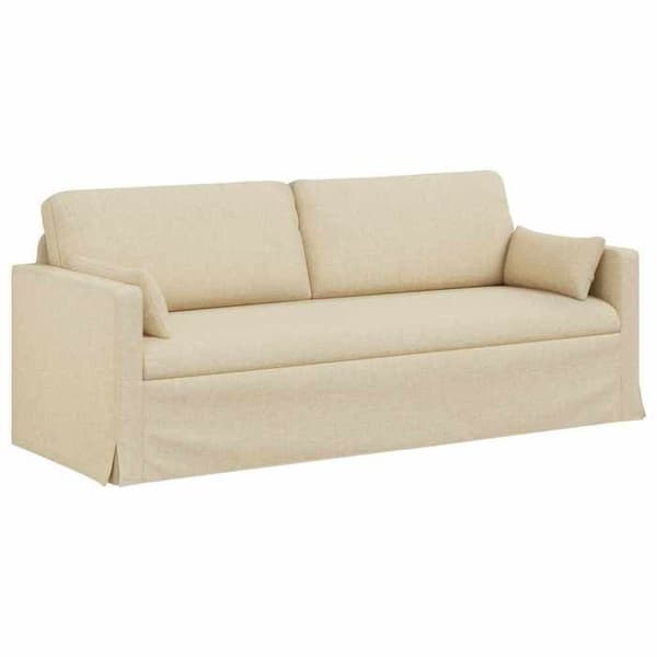 Maison Exclusive - 2-delars soffgrupp i crème tyg