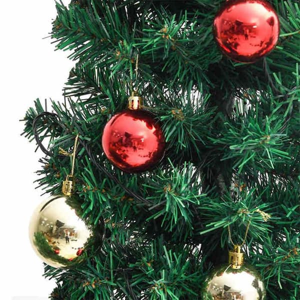 Julcactus - EXKLUSIVT HEM - 210 cm - Grön - LED USB - 8 ljuseffekter Grön
