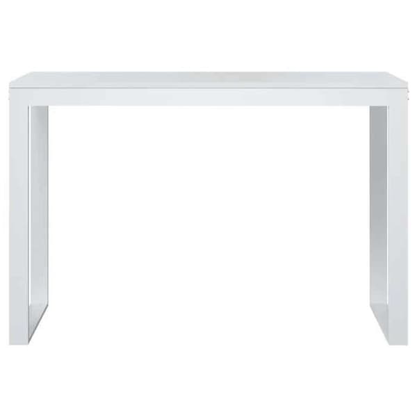 Maison Exclusive - Computerbord hvid 110 x 60 x 73 cm spånplade