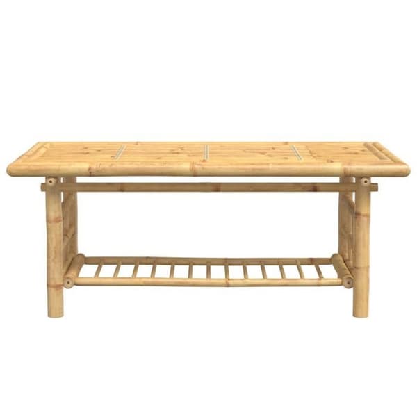 Maison Exclusive - Matala pöytä 110x55x45 cm bambu