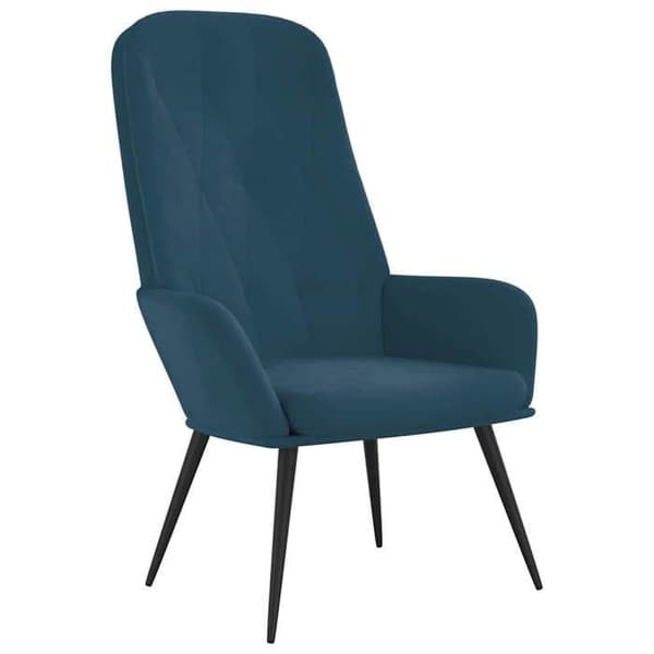 Maison Exclusive - Blå Velour Relax stol