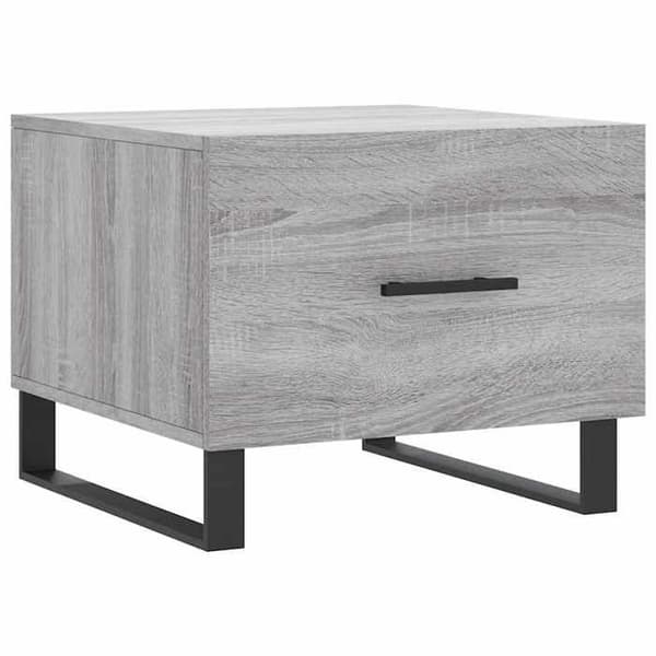 Maison Exclusive - Soffbord Sonoma grå 50x50x40 cm Ingenjörsträ grå