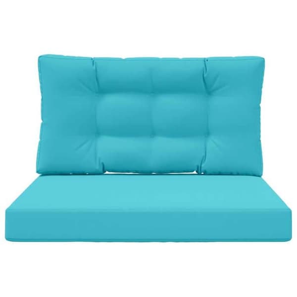 Maison Exclusive - Udendørs sofa pude Polyester Turkis 80 x 80 cm Turkos