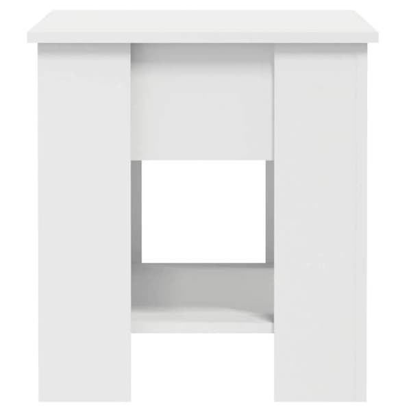 Bord - EKSKLUSIV HUS - 101x49x52 cm - Hvid - Hævebord - Opbevaring Vit